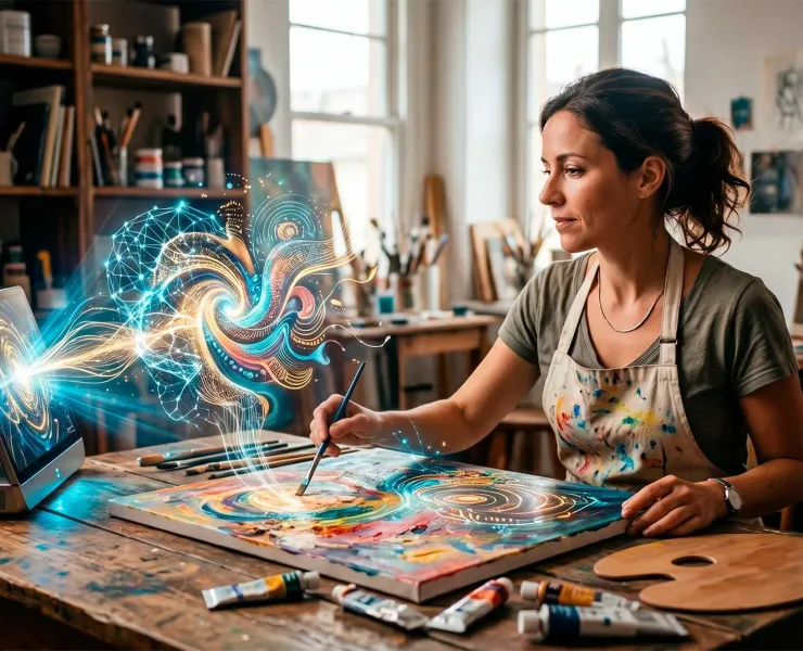 Una exploración sobre el miedo o las posibilidades de convivir y crear junto a la inteligencia artificial